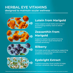 Eyebright and bilberry blend included for traditional eye clarity support