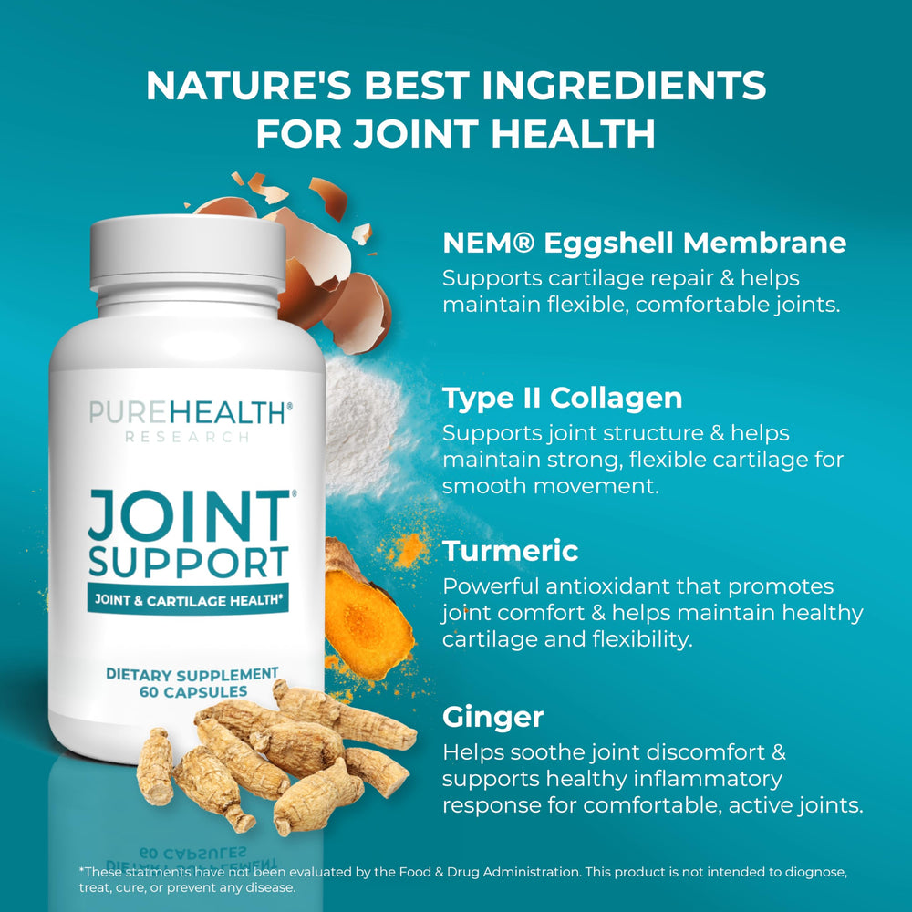 PureHealth Research Turmeric and Ginger capsules promote a balanced natural response.