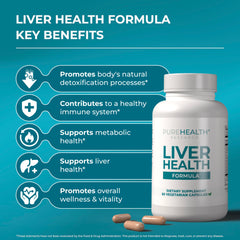PureHealth Research Liver Health artichoke extract ingredient image highlights detox-support enzyme activity