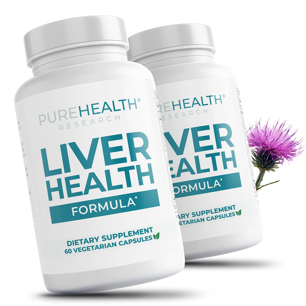 PureHealth Research Liver Health bottle front with detox support design