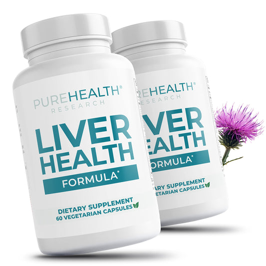PureHealth Research Liver Health bottle front with detox support design