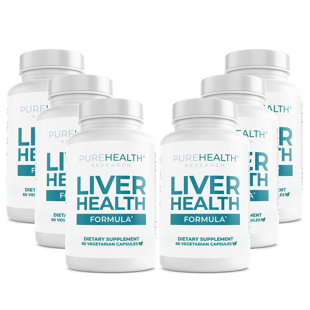 PureHealth Research Liver Health Detox bottle promoting daily liver support