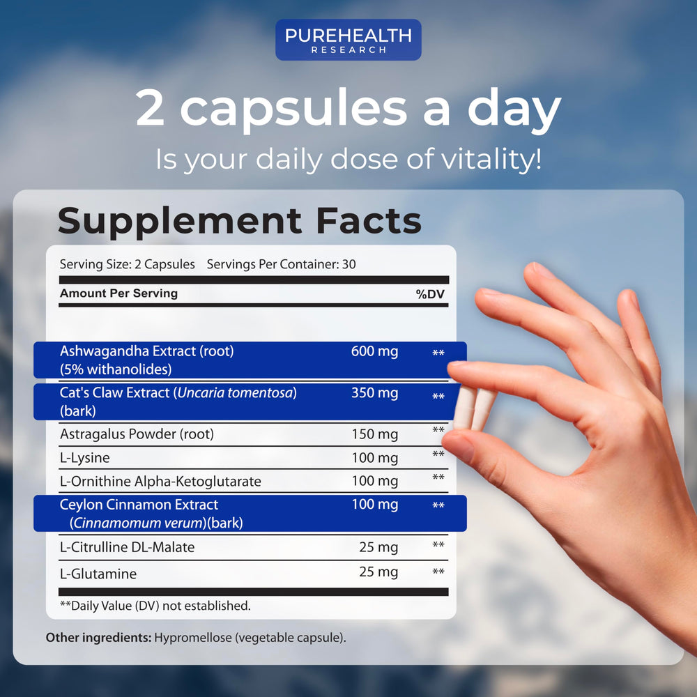 Youth Switch KSM-66 capsule close-up with potential telomere support