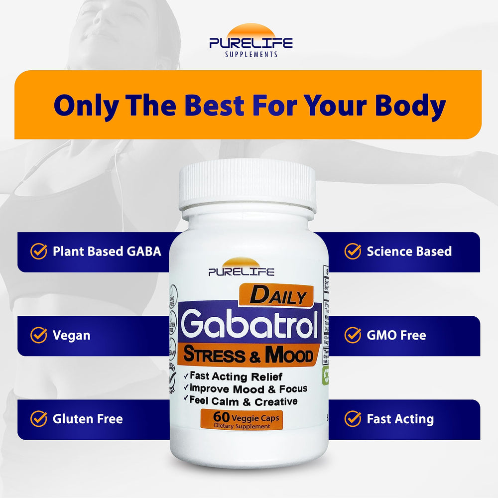 PureLife Gabatrol Daily morning routine scene highlights steady energy and focus.