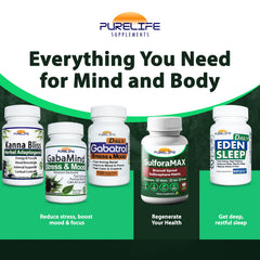 PureLife SulforaMAX jar in a gym bag
