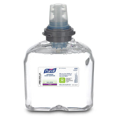 Purell Advanced Foaming Sanitizer Refill 1200 ml for TFX dispenser, ready for quick replacement.