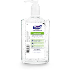 Purell Advanced Naturals citrus-scent label highlights refreshing sanitizing.