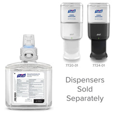 Clear refill bottle design minimizes contamination risk with sealed packaging.