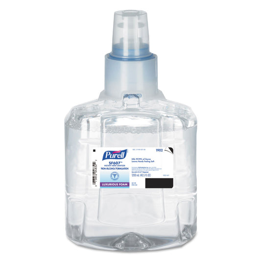 Purell SF607 refill 1200 mL for quick, fragrance-free protection.