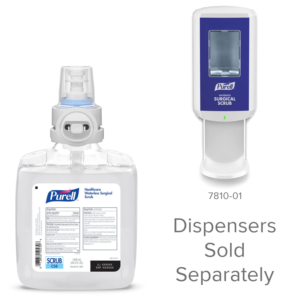 Purell formula uses conditioning agents to leave hands soft.