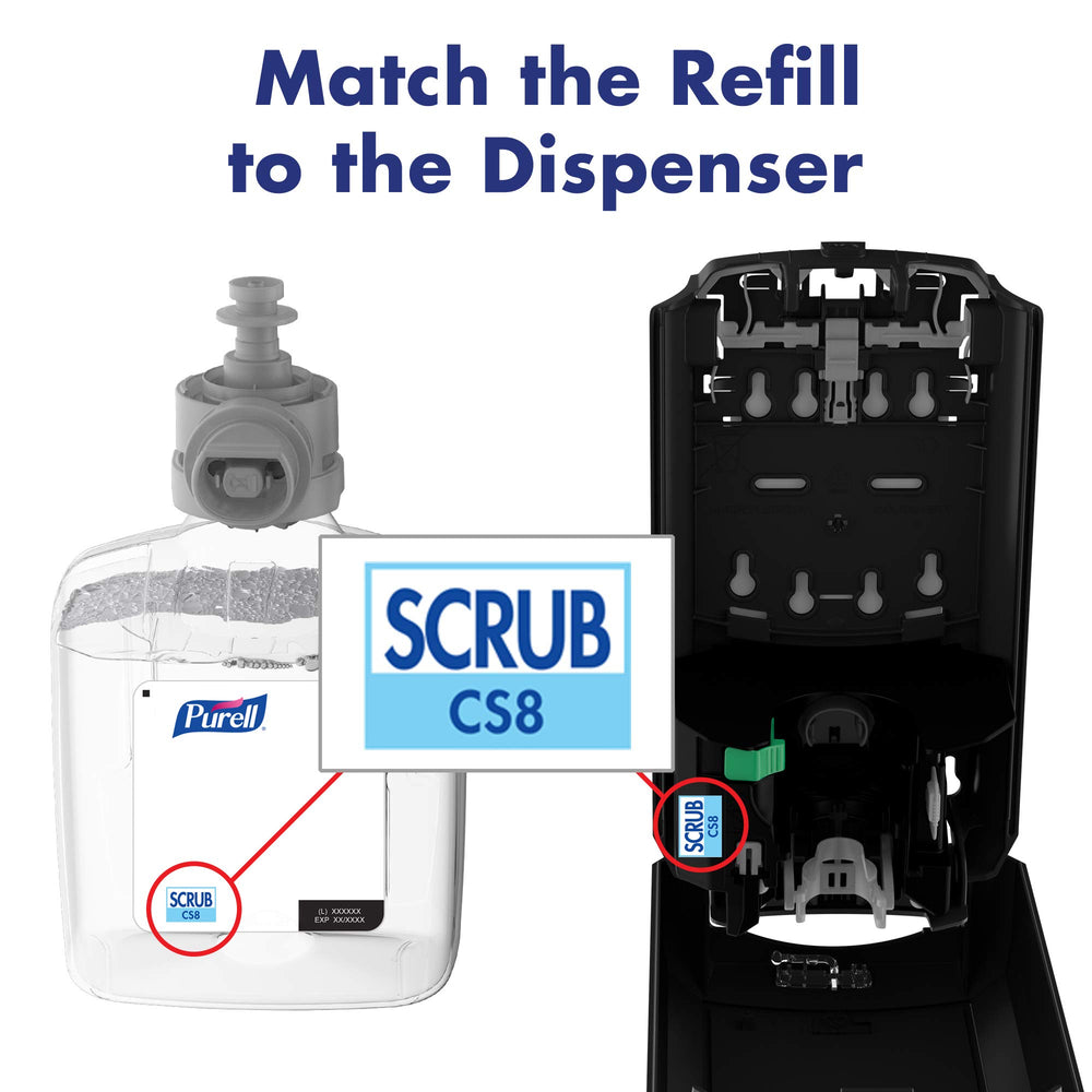 Purell two-pack 1200 mL refills ready for busy teams.