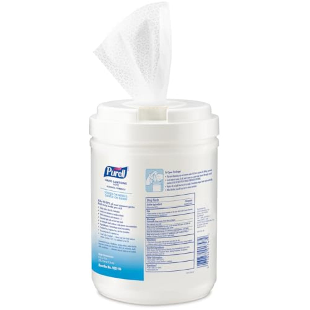 Purell fragrance-free wipes provide skin-friendly cleansing in daily settings