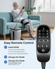 Purella remote control enables quick flow and cycle adjustments