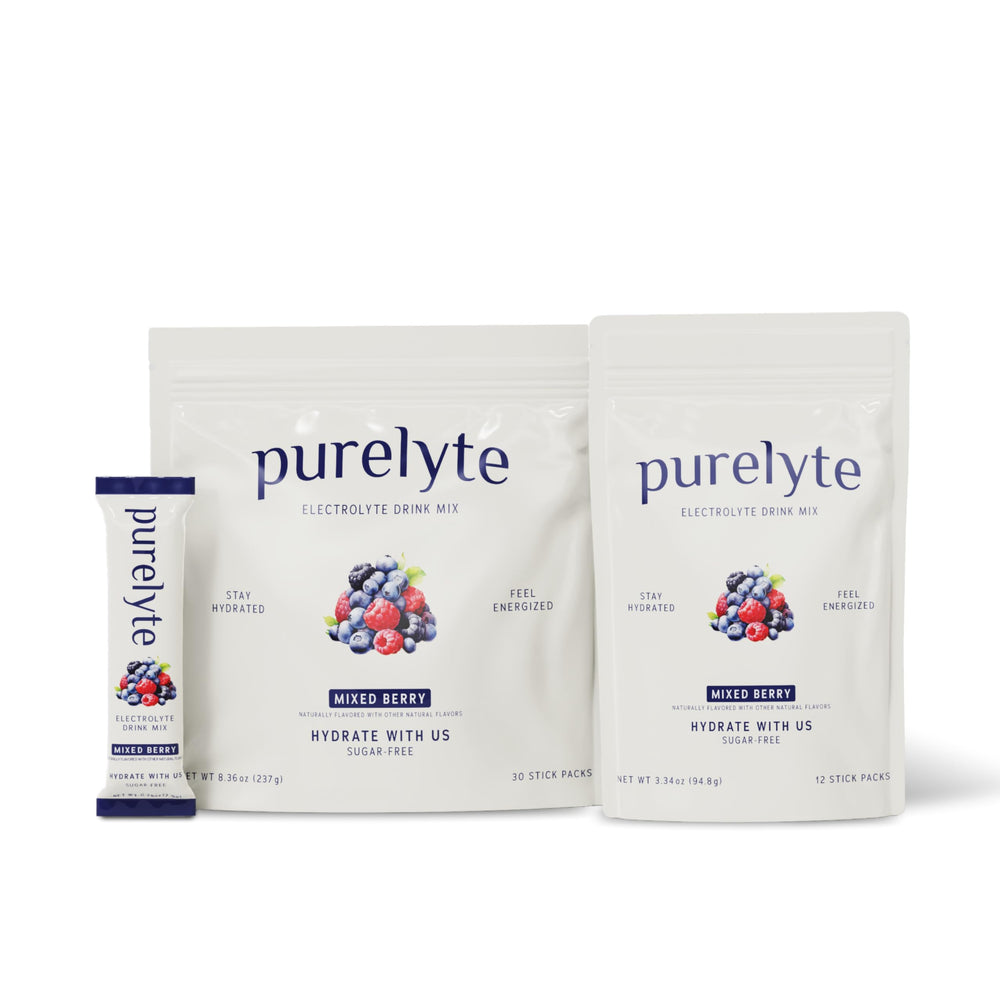 Purelyte Electrolyte Stick Coconut Lime ideal for travel hydration.