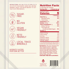Purelyte Lemon Lime electrolyte stick offering refreshing hydration for daily activity