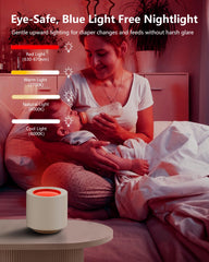 PureNurt all-in-one nursery sleep solution in a modern crib setup.