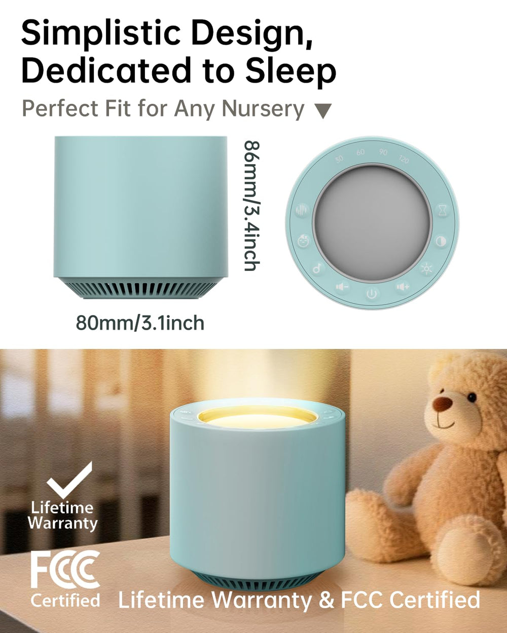 PureNurt Sleep Soother gift packaging suits baby showers