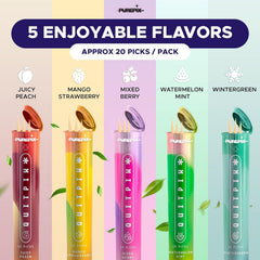 PurePix QuitPix vegan and kosher ingredients note on packaging