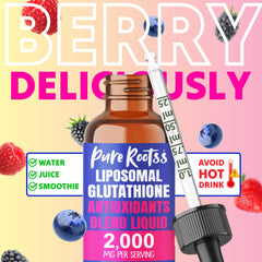 PureRootss tangy-sweet glycerin-based drop visual