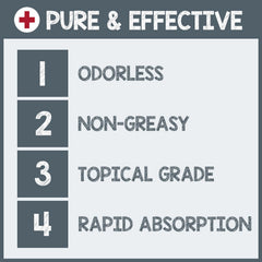 PureSCRUBS magnesium oil applied to neck and shoulders.