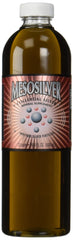 Purest Colloids MesoSilver bottle pour with ultra-pure nanoparticles for daily mineral use