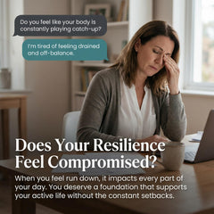 PURICA Immune 7 Complex capsules viewed from side for convenience