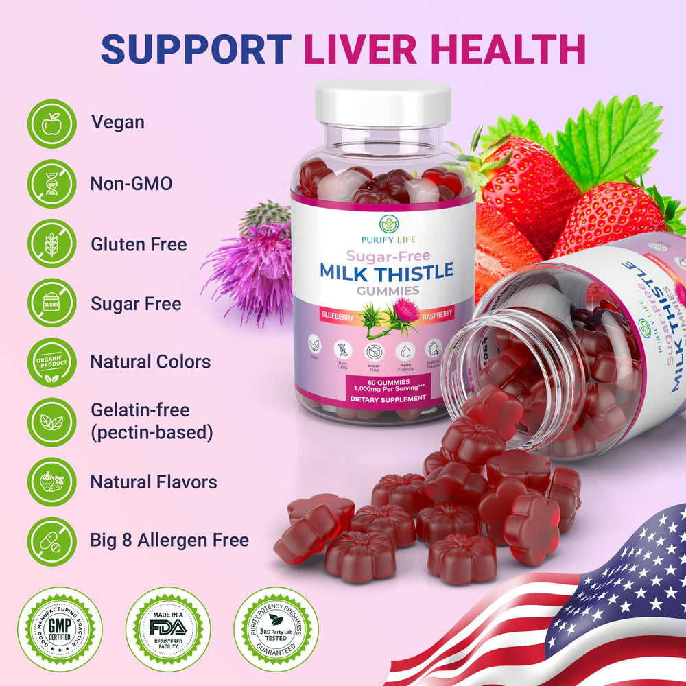 Purify Life made-in-usa facility badge signals high-quality production and safety standards