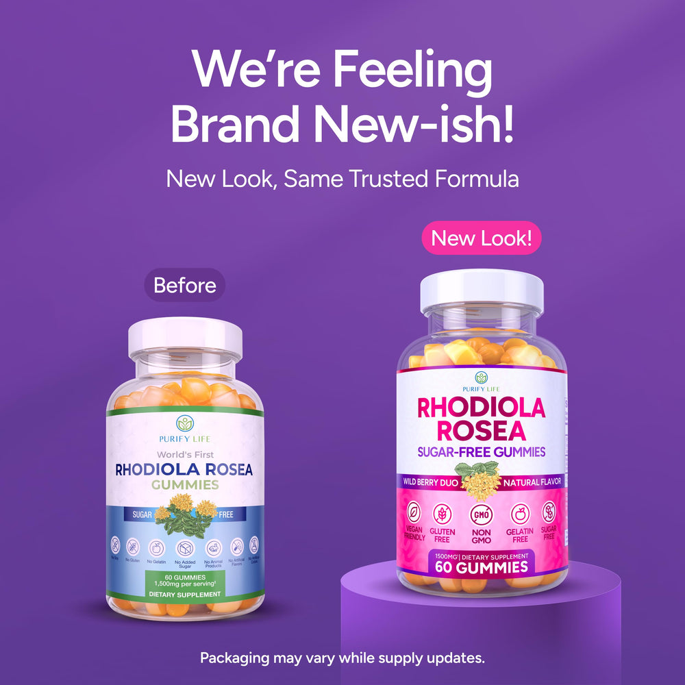 Purify Life ingredients emphasis image highlights natural flavors and colors