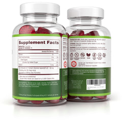 Purify Life gummies dispensing scene suggests easy-to-chew daily supplement