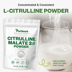 Measured scoop of Purisure powder ready to blend.