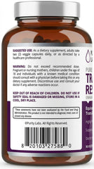 Spoon with Purity Labs plant-based capsules suggesting daily nutrition