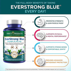 EverStrong Blue brain-boost scene suggesting mental sharpness and focus