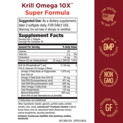 Purity Products Krill Omega-3 capsules close-up for heart and brain support