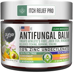 Puriya antifungal cream tube, highlighting clinical strength for fungal skin concerns.