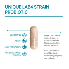 Purmeo Lab4 strains infographic illustrating reliable clinical traceability and quality.