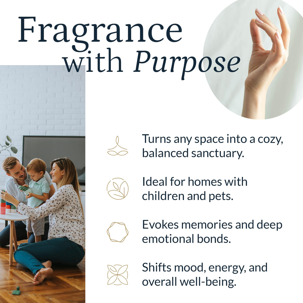 PuroSentido tropical oasis ambiance creates uplifting room scent