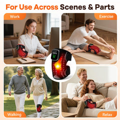 Puroth gift-ready red light knee brace emphasizes practical wellness option for all ages.