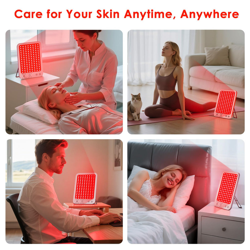 Puroth travel case keeps the red light panel protected on the go.