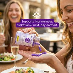 Purple Tree milk thistle extract bottle supporting liver function during recovery.