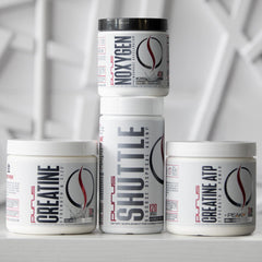 Shaker with Purus Labs Creatine for versatile mixability.