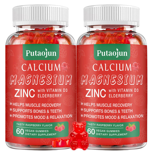 Putaojun bottle pour showing mineral blend for daily wellness