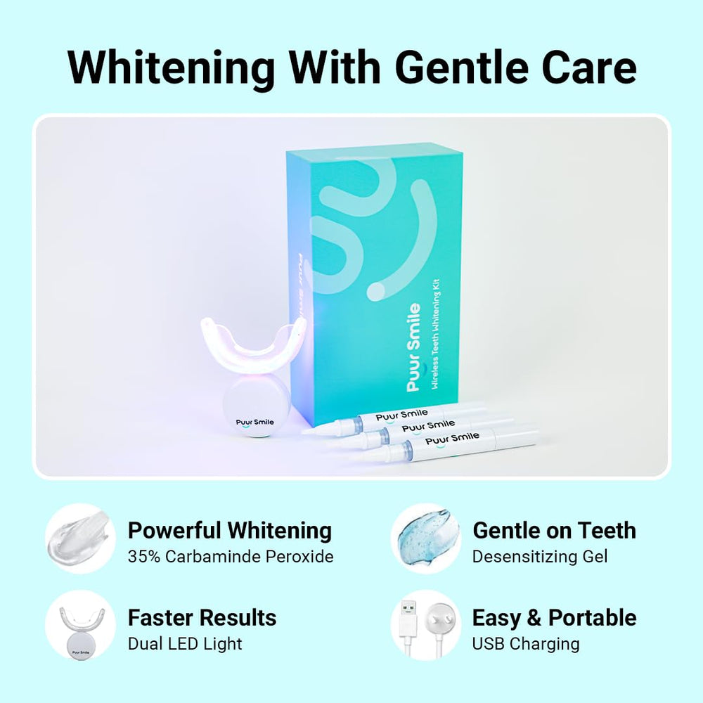 Puur Smile carbamide peroxide syringes enable controlled at-home whitening