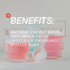 PWDRS Pre-Workout powder dissolving in water for quick energy