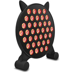 QEMAUUA Cat-Face Red Light Lamp front view for easy at-home sessions