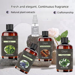 Qiapu Pure Natural aromatherapy diffuser setup with oil for a tranquil space