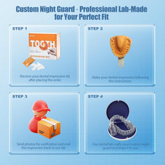 Qiivosm BPA-free material highlights safe, long-lasting nighttime protection.