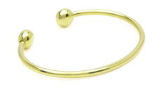 Gold-toned finish provides a premium sport-ready look.