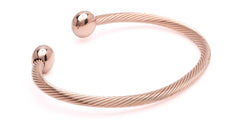QRAY Rose Gold Deluxe worn during active sports supports ergonomic wear