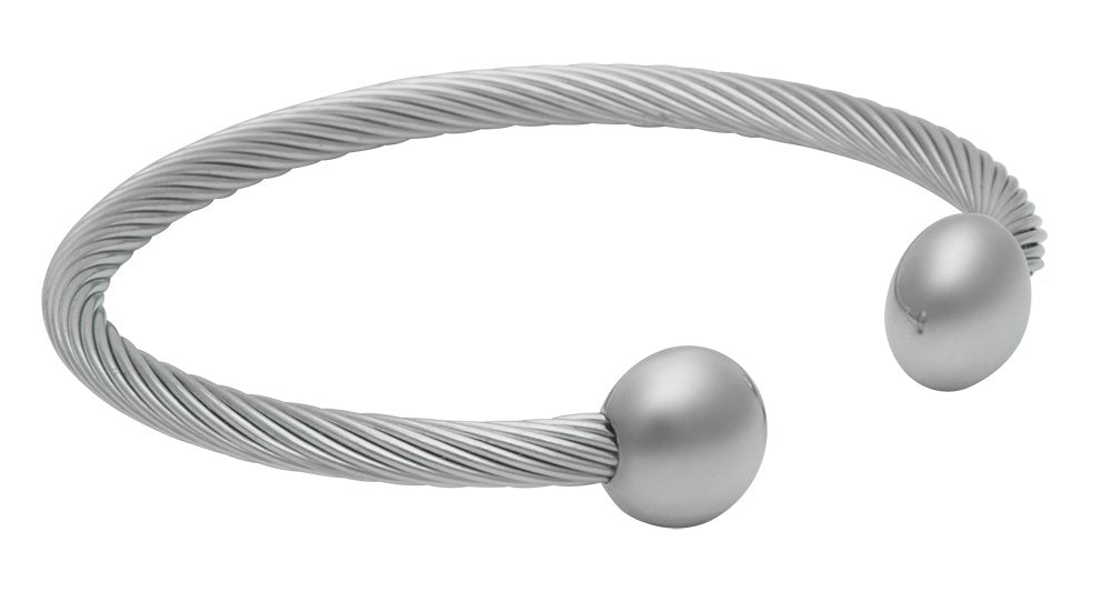 Oval terminals provide comfort and easy removal.