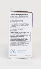 Quality Choice Omeprazole label info highlights delayed-release design.